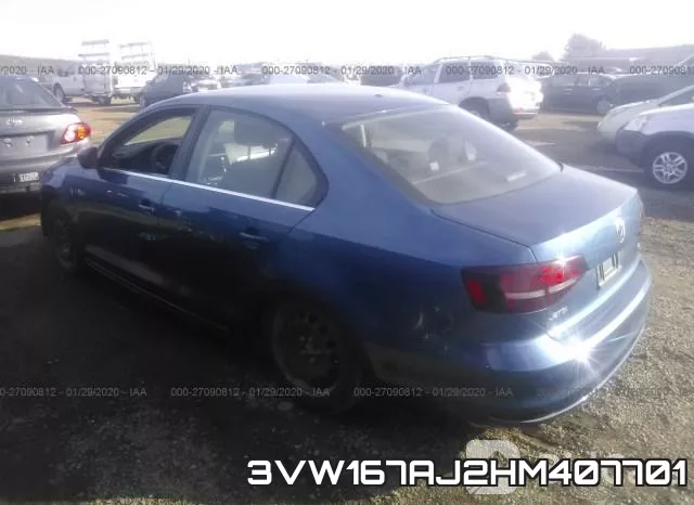 3VW167AJ2HM407701 фото 3