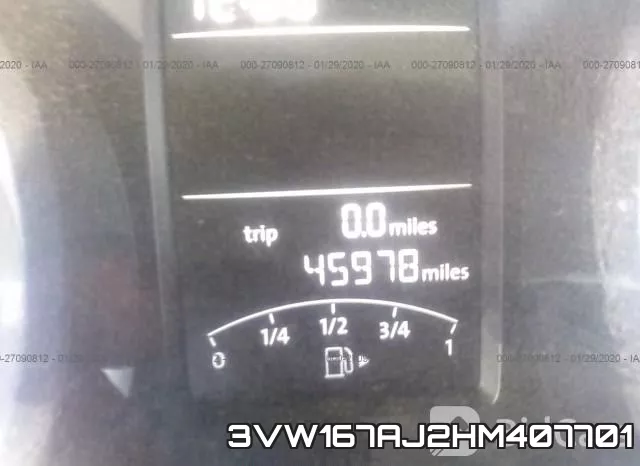3VW167AJ2HM407701 фото 7