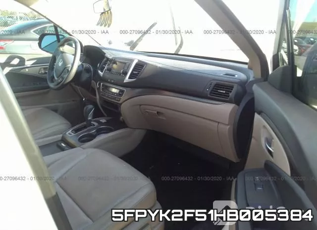 5FPYK2F51HB005384 фото 3