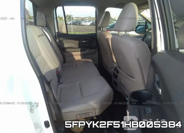 5FPYK2F51HB005384 фото 4