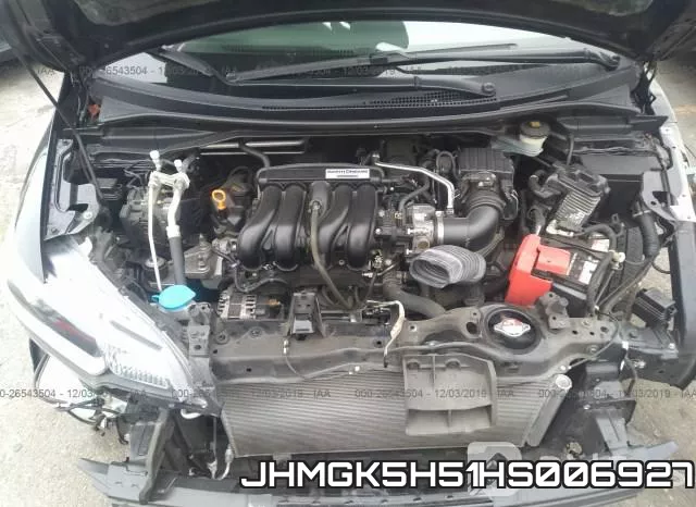 JHMGK5H51HS006927 фото 2