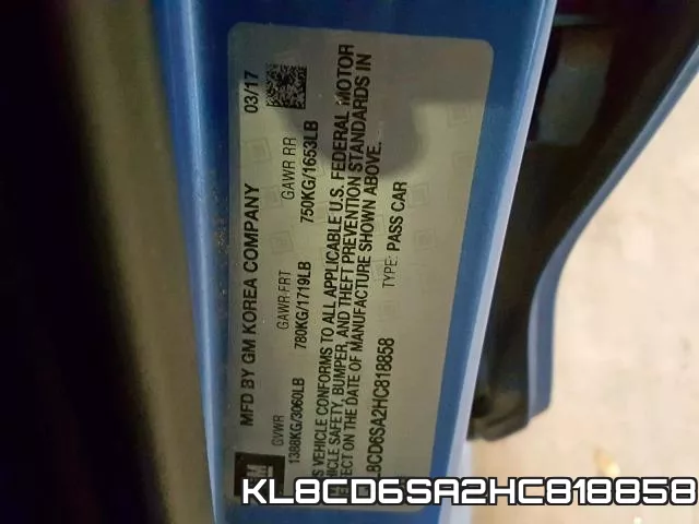 KL8CD6SA2HC818858 фото 2
