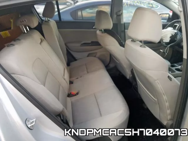 KNDPMCAC5H7040073 фото 6