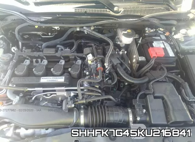 SHHFK7G45KU216841 фото 2