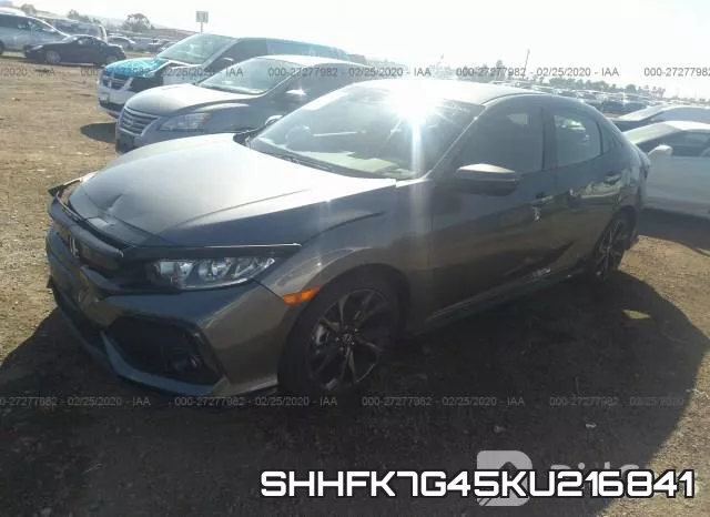 SHHFK7G45KU216841 фото 3