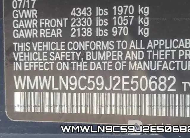 WMWLN9C59J2E50682 фото 6