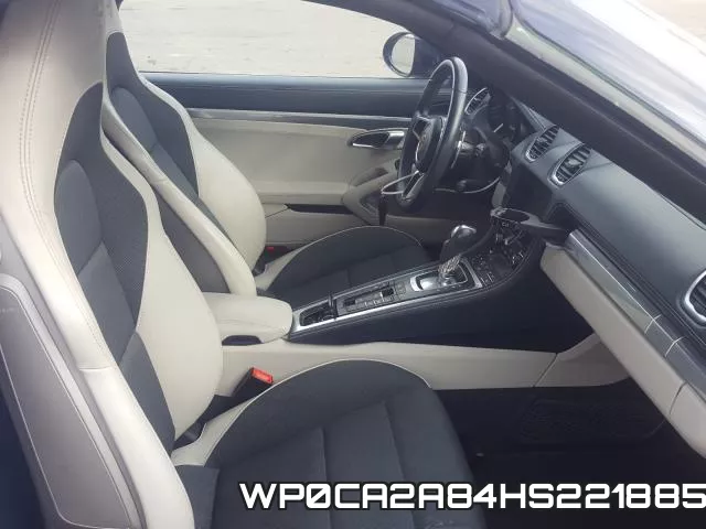 WP0CA2A84HS221885 фото 5