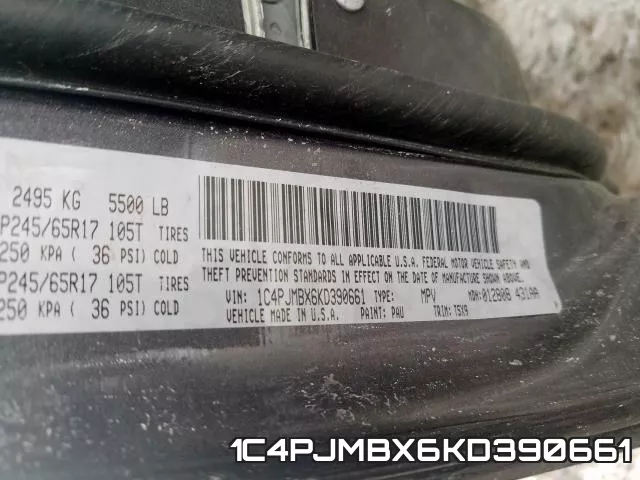 1C4PJMBX6KD390661 фото 2