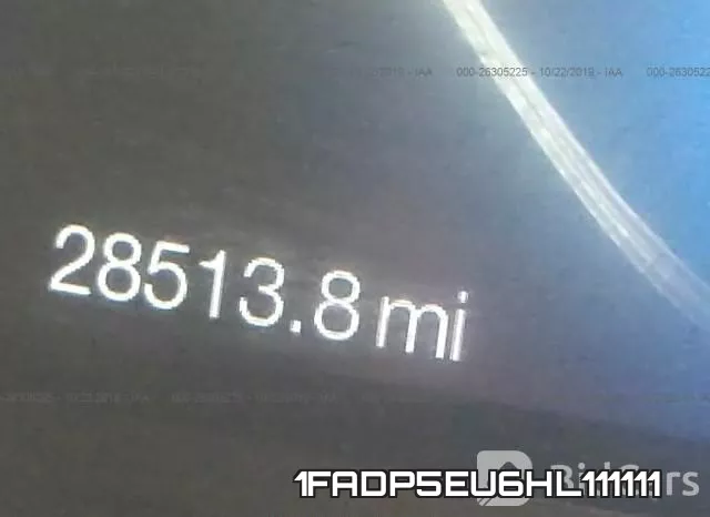 1FADP5EU6HL111111 фото 6
