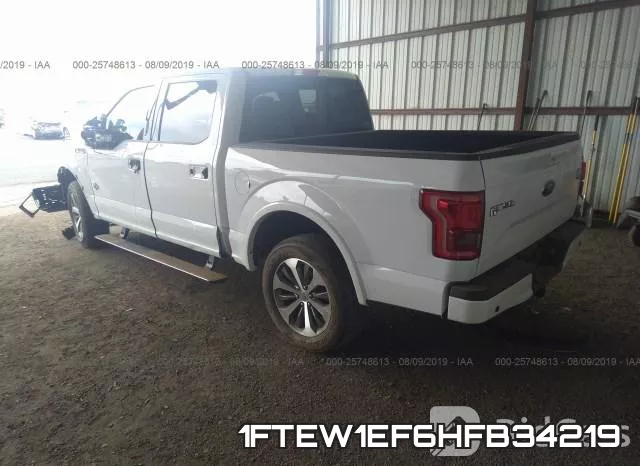 1FTEW1EF6HFB34219 фото 4