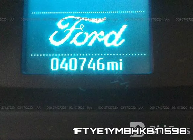 1FTYE1YM8HKB17598 фото 2