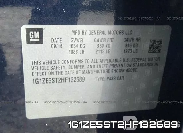 1G1ZE5ST2HF132689 фото 10