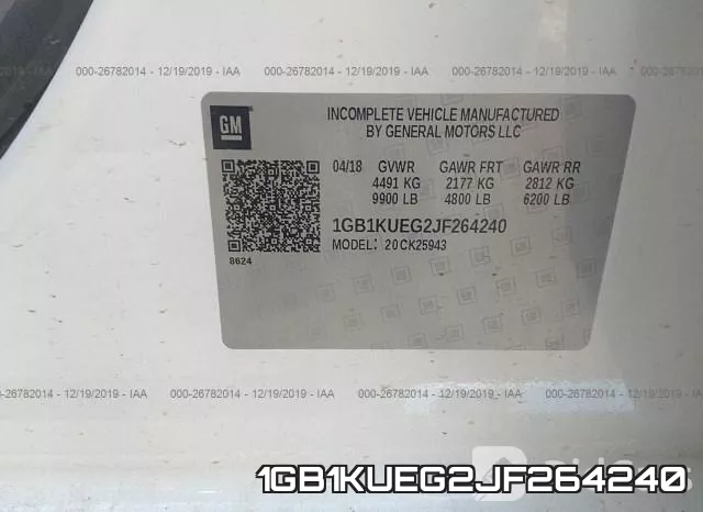 1GB1KUEG2JF264240 фото 8