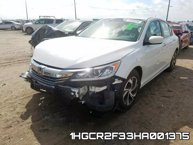 1HGCR2F33HA001375 фото 2
