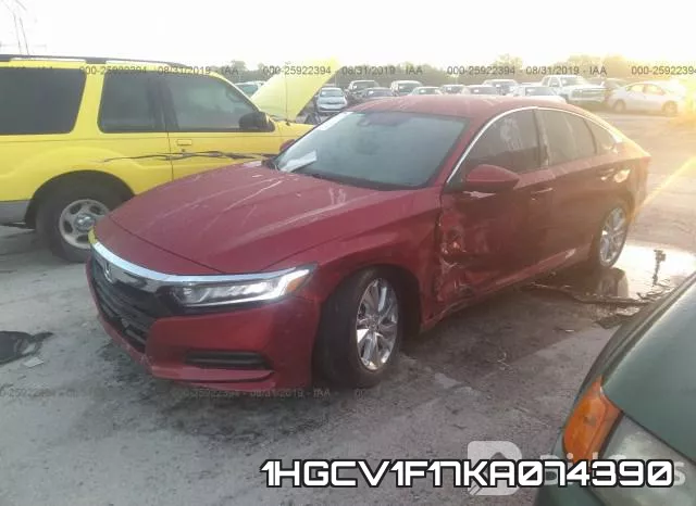 1HGCV1F17KA074390 фото 3