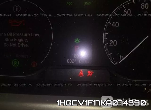1HGCV1F17KA074390 фото 7