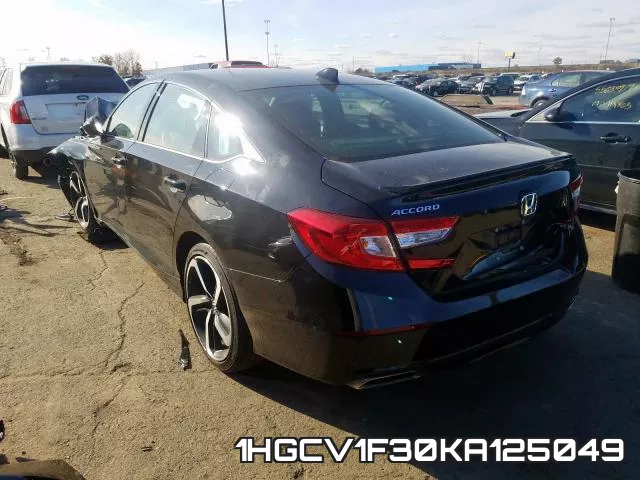 1HGCV1F30KA125049 фото 2