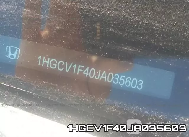 1HGCV1F40JA035603 фото 7