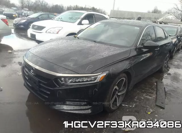 1HGCV2F33KA034086 фото 2