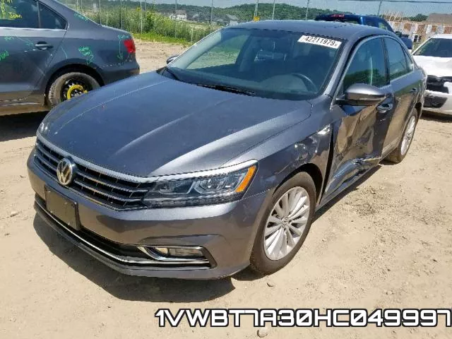 1VWBT7A30HC049997 фото 2