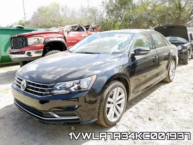 1VWLA7A34KC001937 фото 2