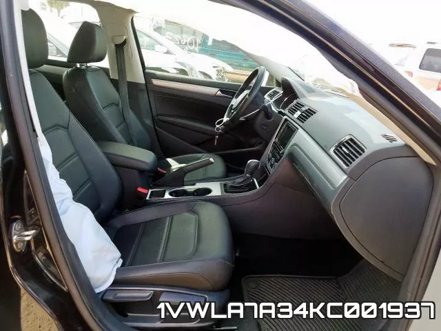 1VWLA7A34KC001937 фото 5