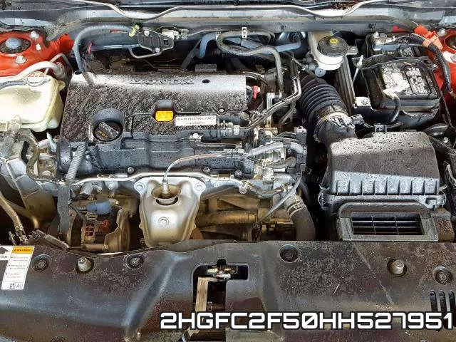 2HGFC2F50HH527951 фото 5