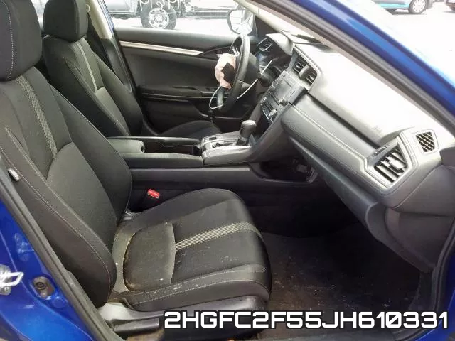 2HGFC2F55JH610331 фото 4