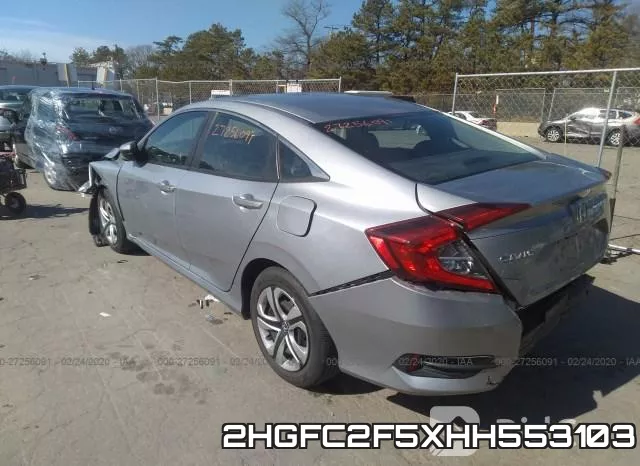 2HGFC2F5XHH553103 фото 3