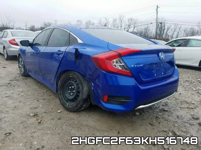 2HGFC2F63KH516748 фото 3