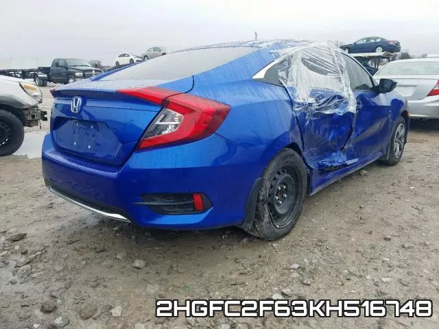 2HGFC2F63KH516748 фото 4