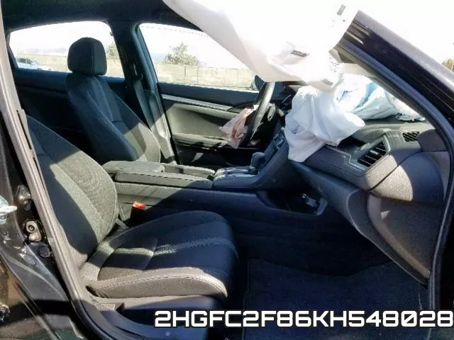 2HGFC2F86KH548028 фото 5