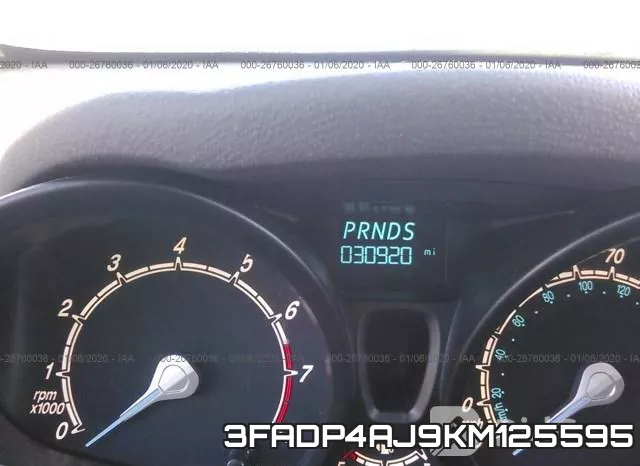 3FADP4AJ9KM125595 фото 3