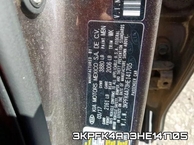3KPFK4A73HE141705 фото 2