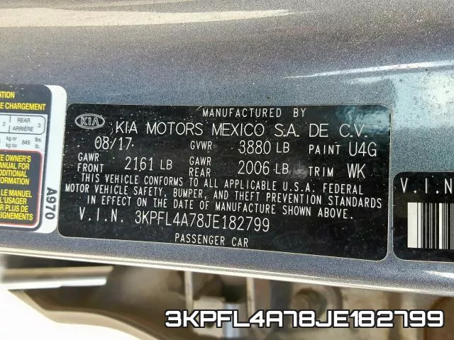 3KPFL4A78JE182799 фото 2