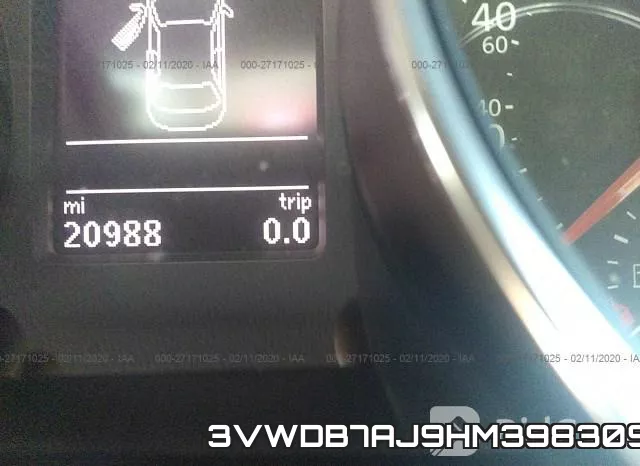 3VWDB7AJ9HM398309 фото 8