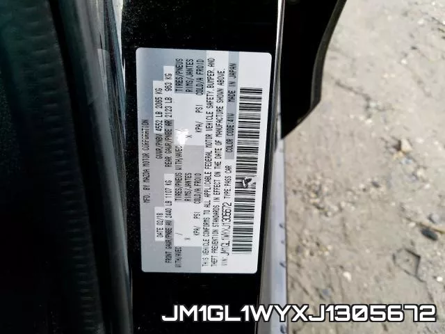 JM1GL1WYXJ1305672 фото 2