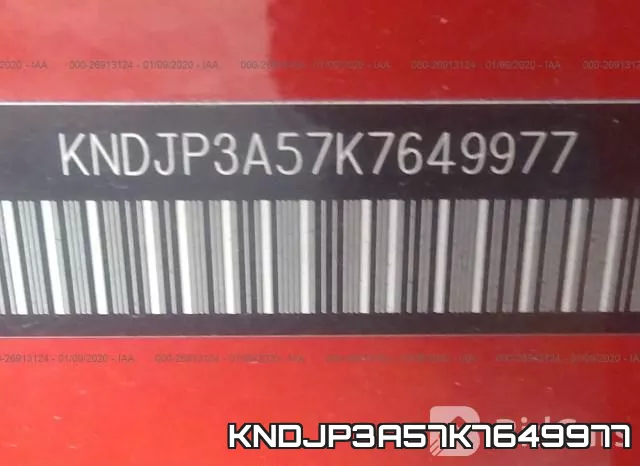 KNDJP3A57K7649977 фото 5