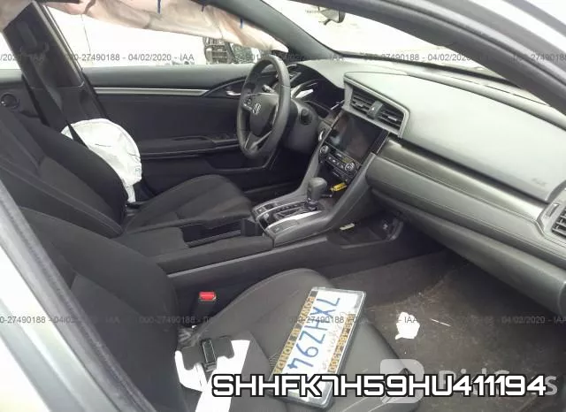 SHHFK7H59HU411194 фото 3