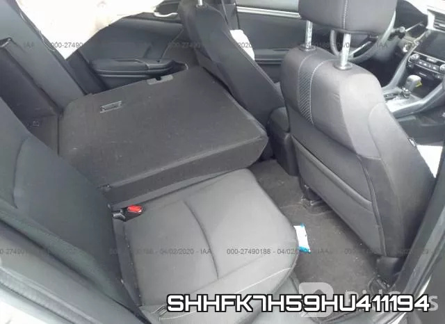 SHHFK7H59HU411194 фото 5