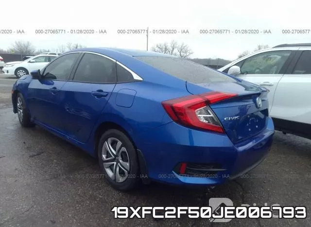 19XFC2F50JE006793 фото 2