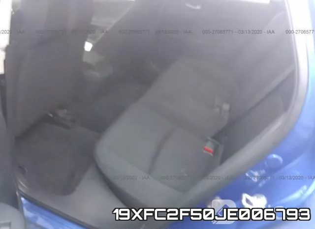 19XFC2F50JE006793 фото 6