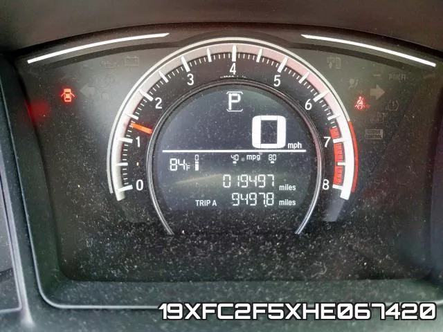 19XFC2F5XHE067420 фото 7