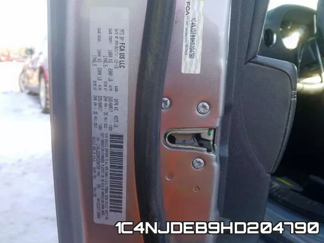 1C4NJDEB9HD204790 фото 2