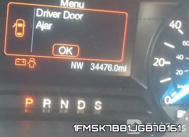 1FM5K7B81JGB78161 фото 4