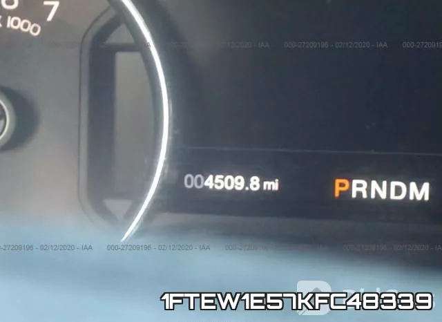 1FTEW1E57KFC48339 фото 5
