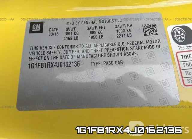 1G1FB1RX4J0162136 фото 10