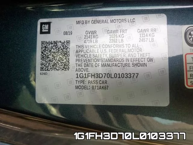 1G1FH3D70L0103377 фото 2