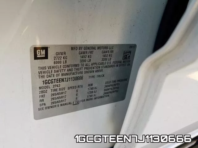 1GCGTEEN7J1130666 фото 2