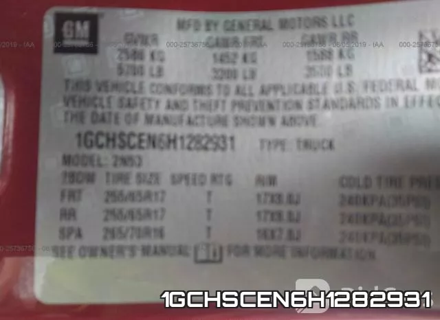 1GCHSCEN6H1282931 фото 6